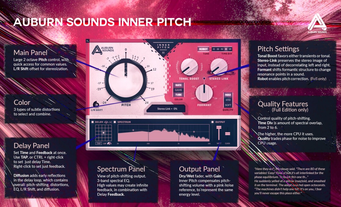 Plugin audio Inner pitch v2