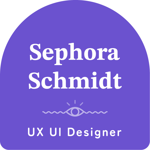 Sephora Schmidt UX UI Designer freelance